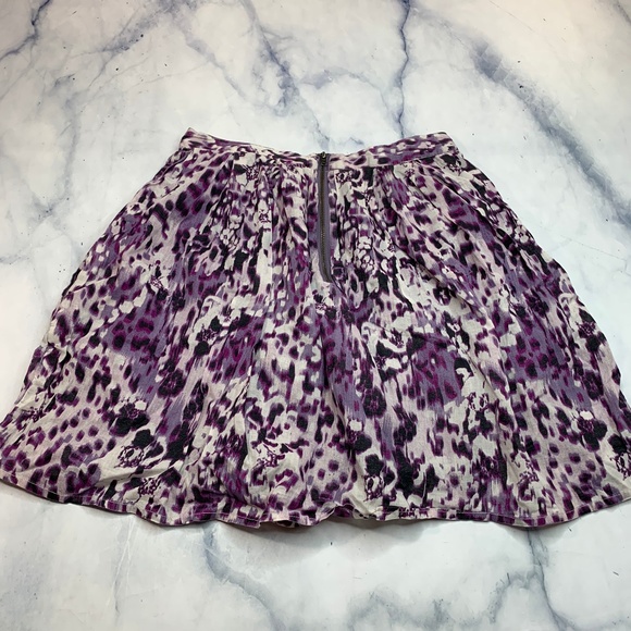 Urban Outfitters Kimchi Blue Purple Leopard Skirt - Picture 4 of 8